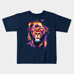 Lion Colorful Kids T-Shirt